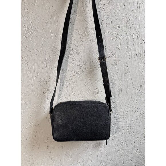 GUESS Trixy faux-leather small women's camera crossbody bag - Black - Picture 6 of 14